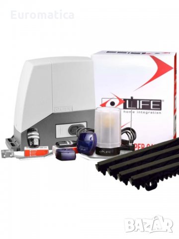 Механизъм с допълнителен държач за плъзгаща врата до 1000 кг + Задвижване Acer 1200 пълен комплект, снимка 4 - Друга електроника - 35084263