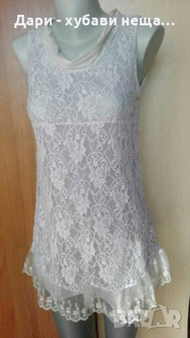 Туника от еластична дантела🍀❤XS,S,M❤🍀арт.4268, снимка 1