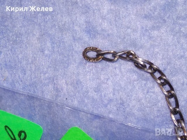 СТАРА СРЕБЪРНА РЕТРО АР ДЕКО ГРИВНА СРЕБРО 800 РЪЧНА МАЙСТОРСКА ИЗРАБОТКА 32132, снимка 10 - Гривни - 40475762