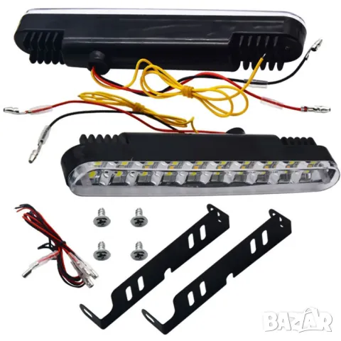 LED дневни светлини с функция мигач, снимка 4 - Аксесоари и консумативи - 48765459