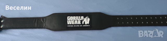 Нов кожен колан за фитнес Gorilla wear , снимка 1 - Фитнес уреди - 40421177