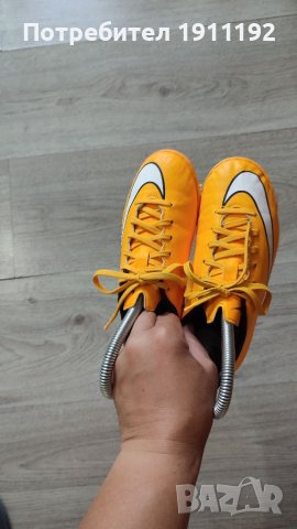 Nike Mercurial. Футболни обувки, стоножки. 32, снимка 8 - Футбол - 37464236