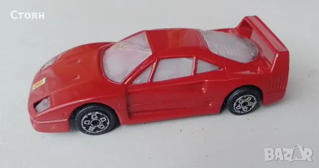 Продавам количка Ferrari F40, мащаб 1:43, снимка 9 - Коли, камиони, мотори, писти - 28561446