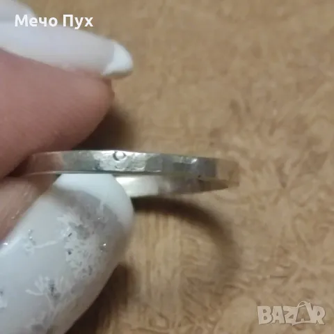 Сребърен пръстен (263), снимка 6 - Пръстени - 48838156