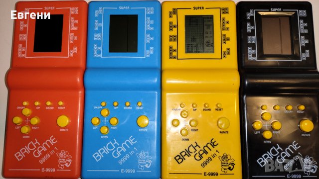 Тетрис конзола с вградени игри 9999 в 1/ Tetris BRICK GAME 9999 IN 1, снимка 2 - Други игри и конзоли - 40301621