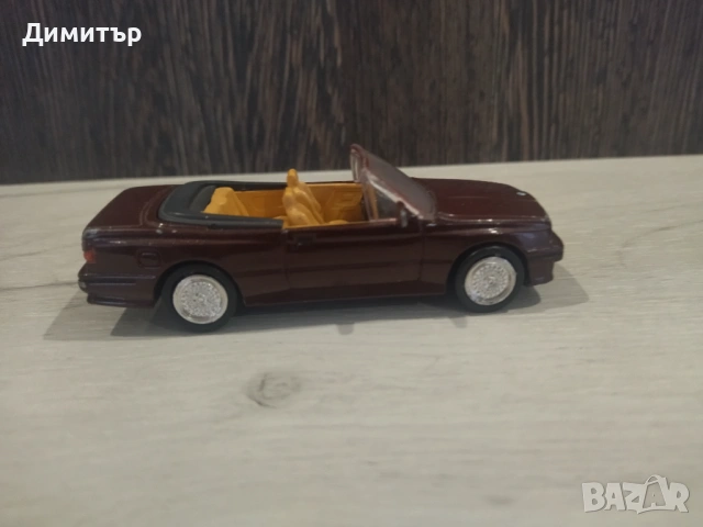 Метална количка BMW M3 1988 !!!, снимка 4 - Колекции - 53260420