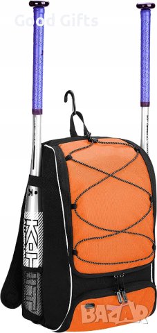 Спортна РАНИЦА AMAZON FINA, ЧЕРНА С ОРАНЖЕВО, снимка 3 - Раници - 43057255