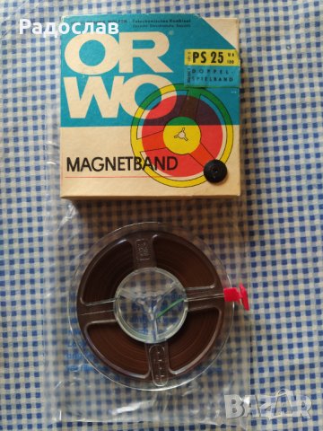 ORWO magnetband  магнетофонна лента , снимка 1 - Други - 36671420