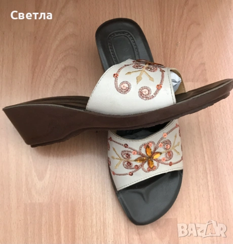 Намаление- 5 броя Сандали, Чехли/обувки № 41-41.5, дължина 26.5-26.7см, снимка 7 - Маратонки - 50506263