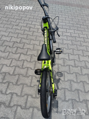 PASSATI Алуминиев велосипед 20" NINJA жълт, снимка 9 - Велосипеди - 53560045