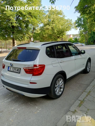 BMW X3 xDrive20d 2013 • Автомат • 2 комплекта гуми • Поддържан, снимка 6 - Автомобили и джипове - 51032769