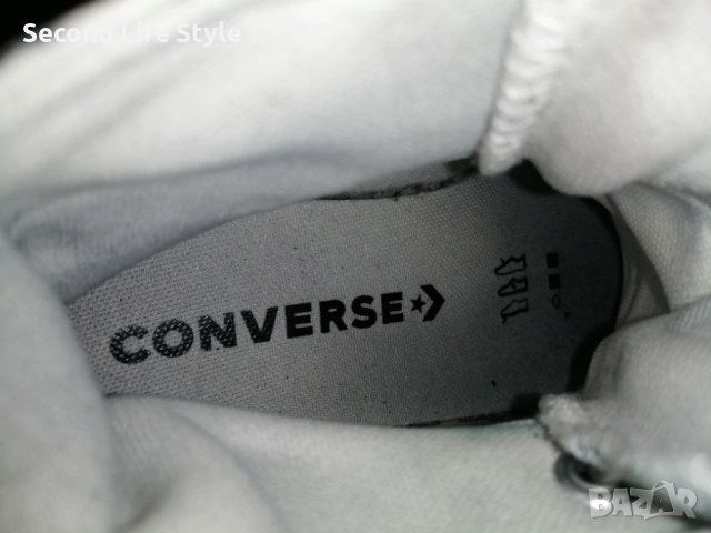 № 35 Converse оригинални дамски кецове с принт зебра, снимка 9 - Кецове - 53372272