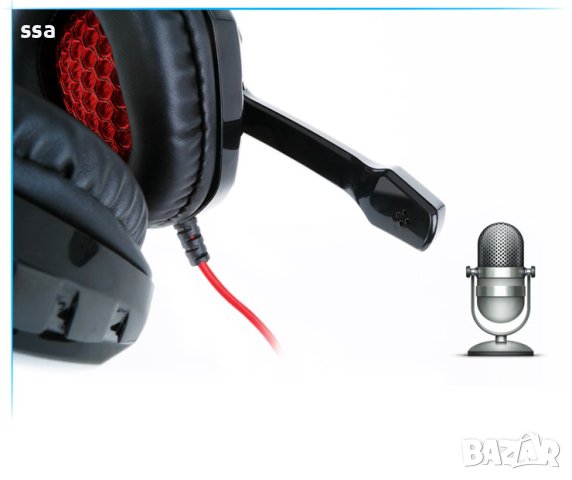 Zalman Геймърски слушалки Headphones with mic Gaming ZM-HPS300, снимка 10 - Слушалки за компютър - 43187569