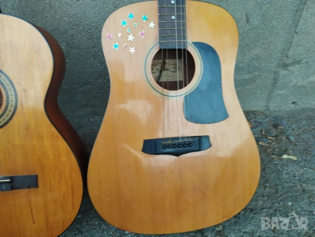 Две ретро акустични китари.Ариа продадена., снимка 5 - Китари - 51348236