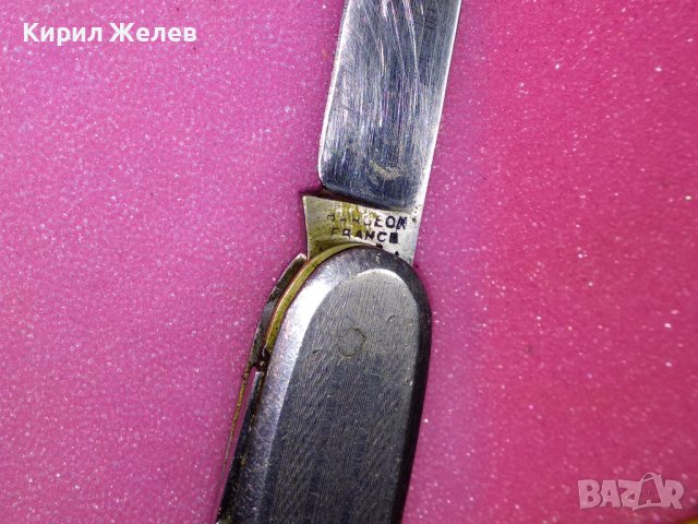 BARCEON FRANCE INOX Старо БОЦМАНСКО РЯДКО КОЛЕКЦИОНЕРСКО МАРКОВО ФРЕНСКО ДЖОБНО НОЖЧЕ 43144, снимка 16 - Колекции - 44041244