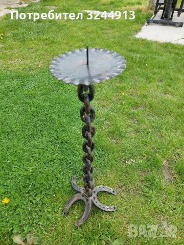 Масивен свещник , снимка 3 - Други стоки за дома - 40368173