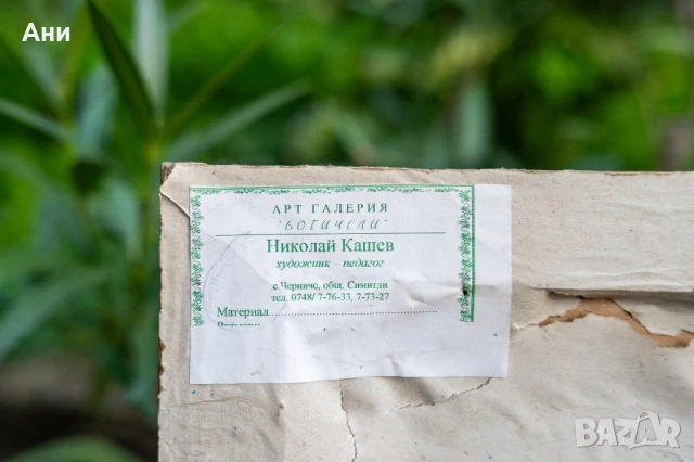 Икона Уникат Дева Мария Младенеца Св. Петка Николай Кашев, снимка 4 - Икони - 51027251