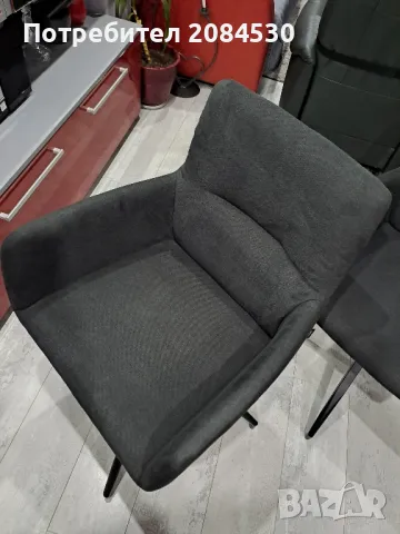 Въртящи се трапезни столове/кресла HOM'IN, снимка 4 - Столове - 49032124