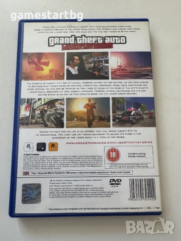 Grand Theft Auto: Liberty City Stories за PS2, снимка 2 - Игри за PlayStation - 51396399