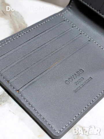 Портмоне Goyard Card Wallet – Premium качество, снимка 3 - Портфейли, портмонета - 53412965