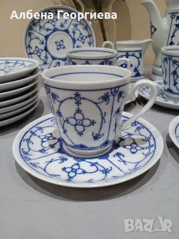 Баварски комплект за кафе Winterling Schwarzenbach BAVARIA, снимка 5 - Сервизи - 47462150