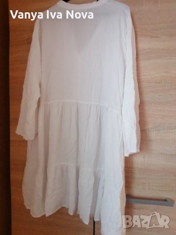 Only Carmakoma бяла рокля с харбали , снимка 3 - Рокли - 37819569
