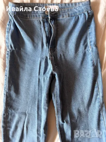 Дамски сини дънки🙌, снимка 4 - Дънки - 49890055