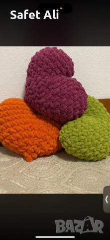 Плетени възглавнички и животинчета