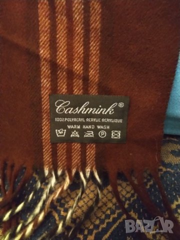 Cashmink нов оригинален шал , снимка 3 - Шалове - 43315962