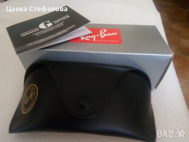 Оригинални мъжки слънчеви очила,,Ray Ban,, снимка 2 - Слънчеви и диоптрични очила - 50756136