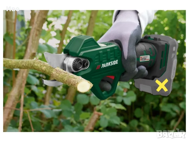 PARKSIDE Акумулаторна градинска ножица за клони 20V неразпечатана нова, снимка 3 - Градински инструменти - 49741421