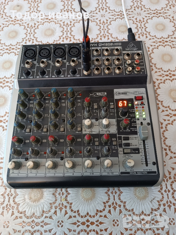 Behringer-1202usb, снимка 2 - Ресийвъри, усилватели, смесителни пултове - 44906712