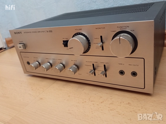 Стерео усилвател Sony TA-2650, снимка 5 - Ресийвъри, усилватели, смесителни пултове - 52229341