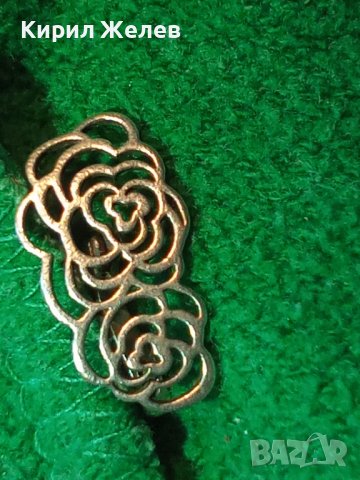 ВЕЛИКОЛЕПНА ФЛОРАЛНА СРЕБЪРНА ОБЕЦА СРЕБРО 925 АНГЛИЯ АЖУРНА РЪЧНА МАЙСТОРСКА АРТ ИЗРАБОТКА 39948, снимка 13 - Обеци - 42481804