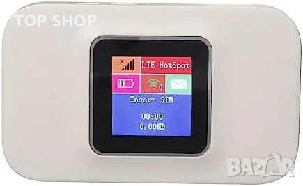 Нов Компактен 4G LTE Wi-Fi рутер, идеален за пътуване Хотспот до 300Mbps