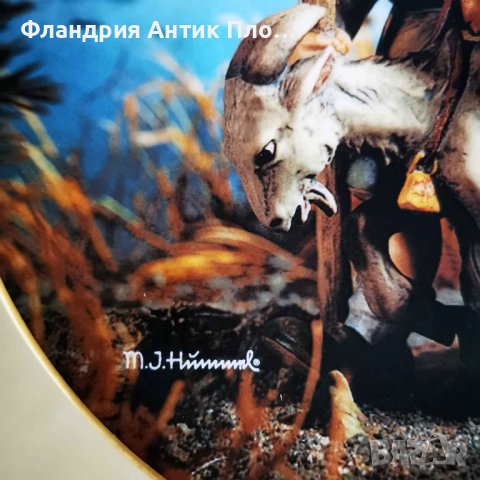 Немска чиния за стена "Детски приказки 4", снимка 2 - Декорация за дома - 37094660