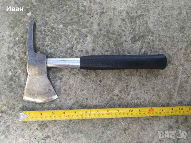 Немска пожарникарска брадва Johann Wiebelhaus Meschede, снимка 9 - Антикварни и старинни предмети - 48636241