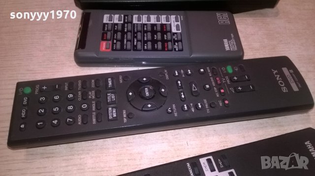 YAMAHA & SONY RDR-REMOTE CONTROL, снимка 4 - Други - 27595485