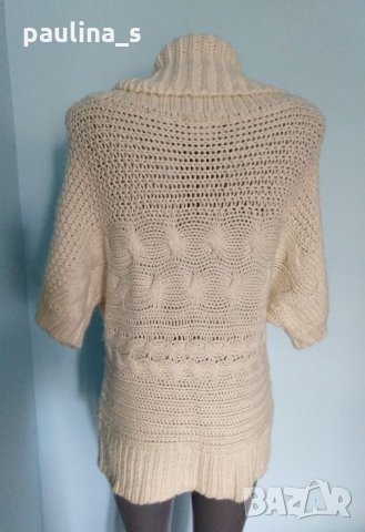 Туника тип пуловер с щедра яка - turtle neck "The limited" / голям размер, снимка 4 - Блузи с дълъг ръкав и пуловери - 33376485