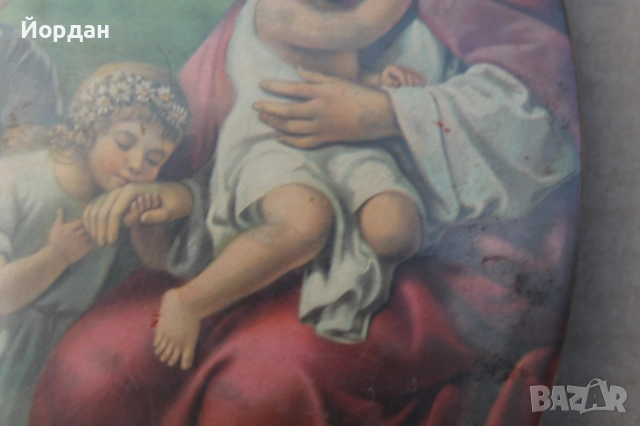 Стара икона , снимка 4 - Икони - 52392552