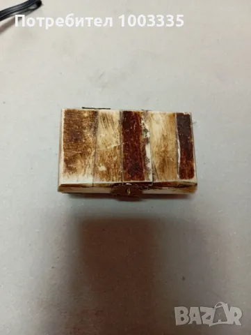 Кутия за бижута от кост, снимка 2 - Антикварни и старинни предмети - 48114667