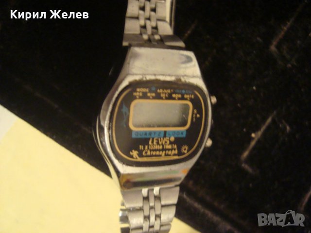 LEVIS ЛЕВИС ВИНТИДЖ СТАР ЕЛЕКТРОНЕН МАРКОВ с ВЕРИЖКА ЧАСОВНИК 21932, снимка 2 - Детски - 32857518