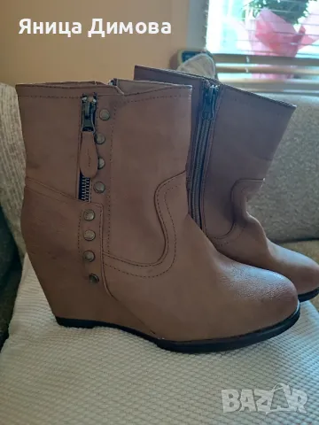 Дамски кожени боти 40 номер