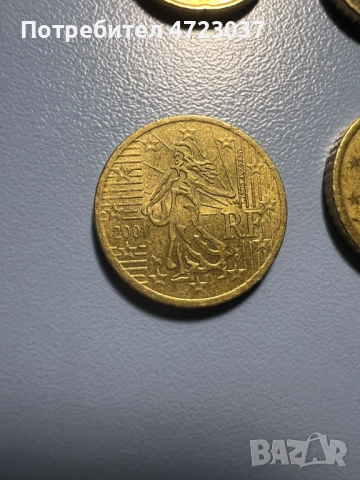 Евро монети от различни години и държави, снимка 3 - Нумизматика и бонистика - 53295123