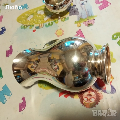 посребрена кана за вино, снимка 3 - Антикварни и старинни предмети - 51824622