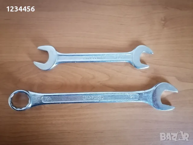 Звездогаечни ключове 18, 19, 21 Drop Forged изработени от висококачествена въглеродна стомана с хром, снимка 2 - Ключове - 50329776