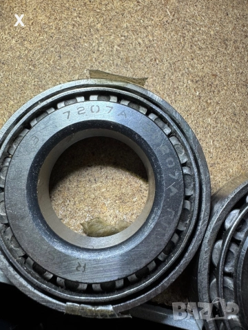 ЛАГЕР 7207А (30207) ГПЗ 35*72*18,25мм НОВ РУСКИ, снимка 2 - Части - 52036698