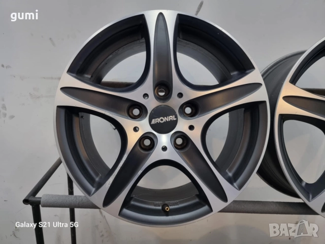 4бр 17ски джанти RONAL за AUDI Q7, VW TOUAREG 5х130мм A170624 , снимка 2 - Гуми и джанти - 51780524