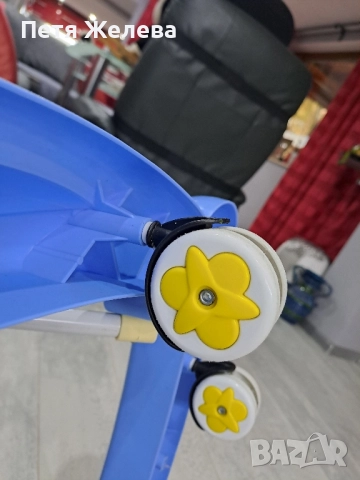 Детска регулируема проходилка с 8 колела, снимка 3 - Проходилки - 52490852