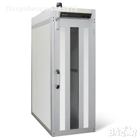 Ферментационна камера с 2 врати за 6 колички 40x60 с управление